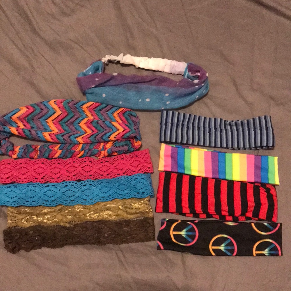 Assorted headbands/wraps